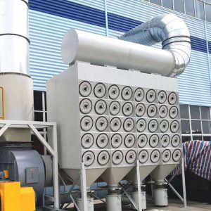 Xử Lý Khí Thải Công Nghiệp- Lọc Bụi Túi Vải, Finter